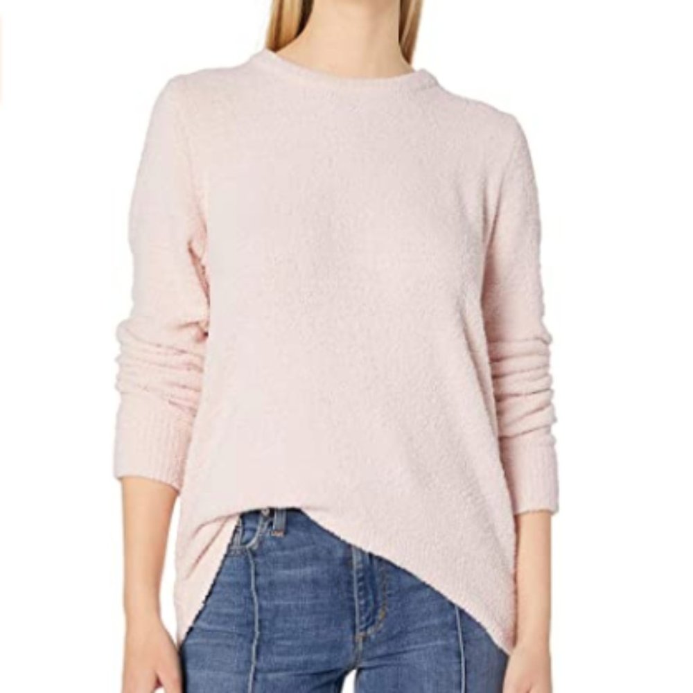 2/$30 Fluffy Pink Sweater Soft Size Medium Teddy